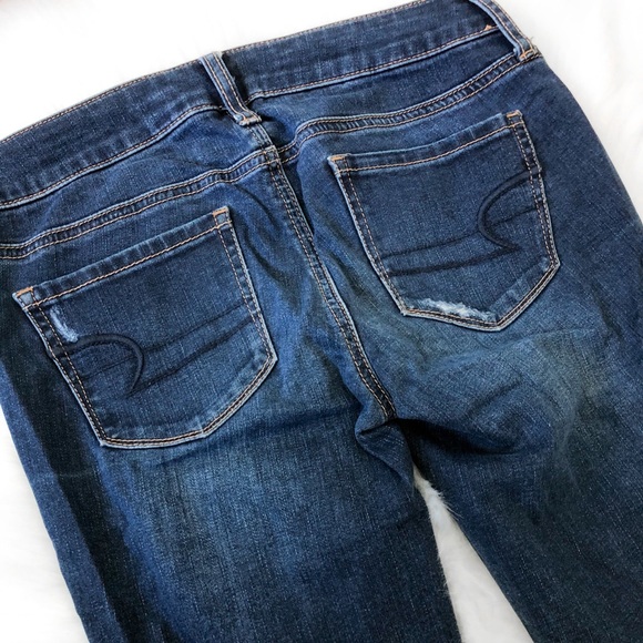 American Eagle Low Rise Stretch Denim Jeggings - Picture 3 of 7